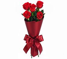 Букет 5 Красных роз Эдлесс Лав в Кенже