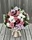 Букет цветов из: Альстромерии, Гвоздики, Розы и Хризантемы в Кенже