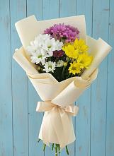 Букет цветов из:  Хризантемы в Кенже