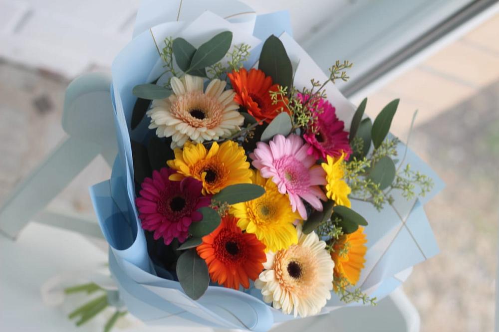 Букет цветов из: Герберы в Кенже