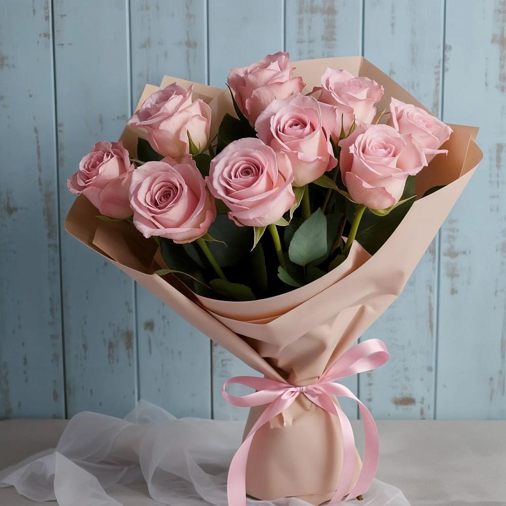 Букет цветов из: Розы в Кенже