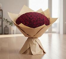 Букет 101 Красная роза в Кенже