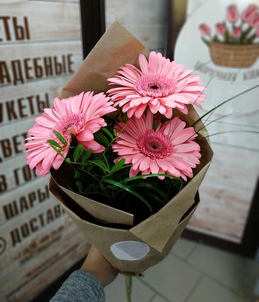 Букет цветов из: Герберы в Кенже