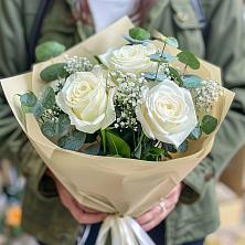 Букет Нежные грёзы в Кенже Букет цветов из: Розы в Кенже
