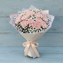 Букет цветов из:  Гвоздики в Кенже