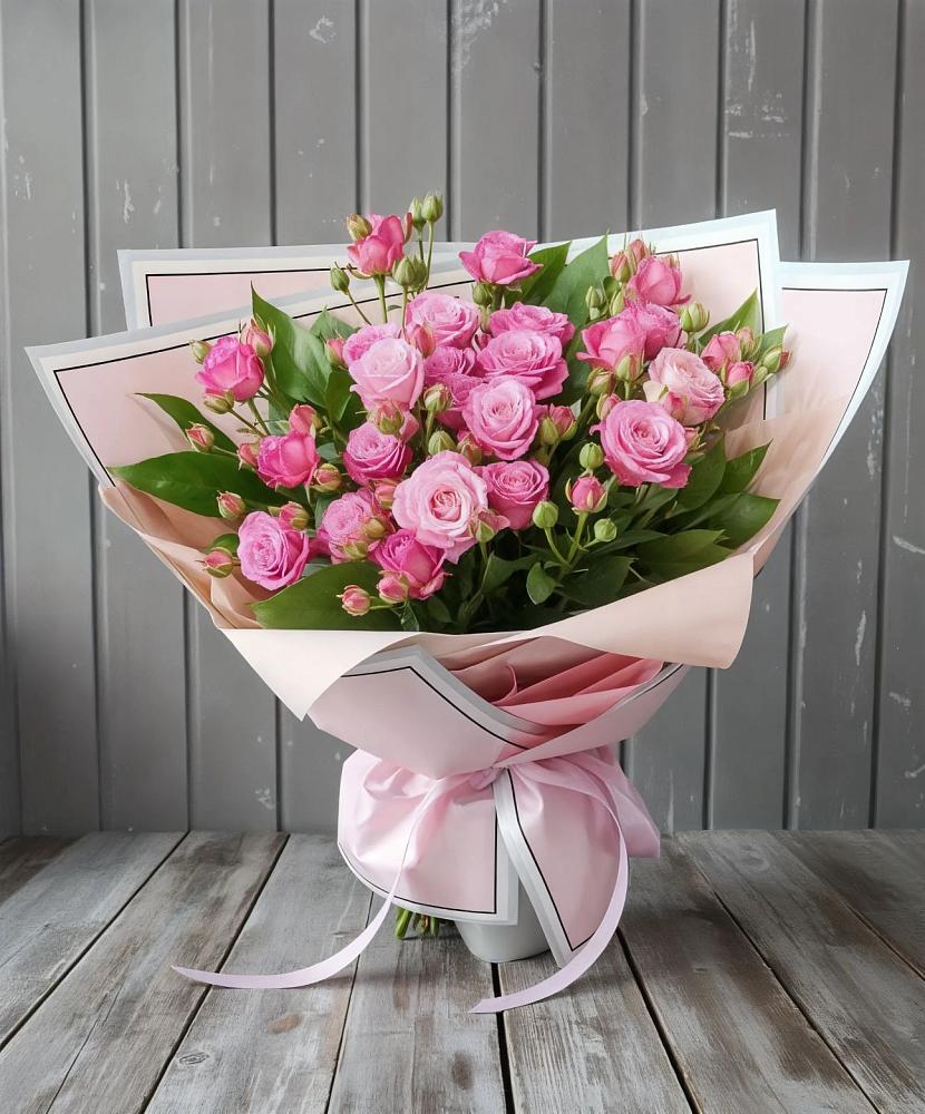 Букет Розовый кустик в Кенже