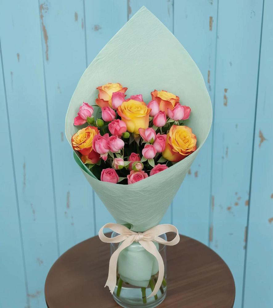 Букет цветов из: Розы в Кенже