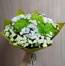 Букет цветов из:  Хризантемы #REPLACE_PRED# Кенже