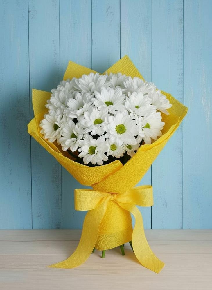 Букет цветов из: Хризантемы в Кенже