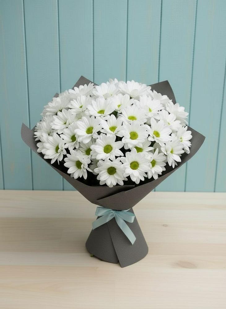 Букет цветов из: Хризантемы в Кенже