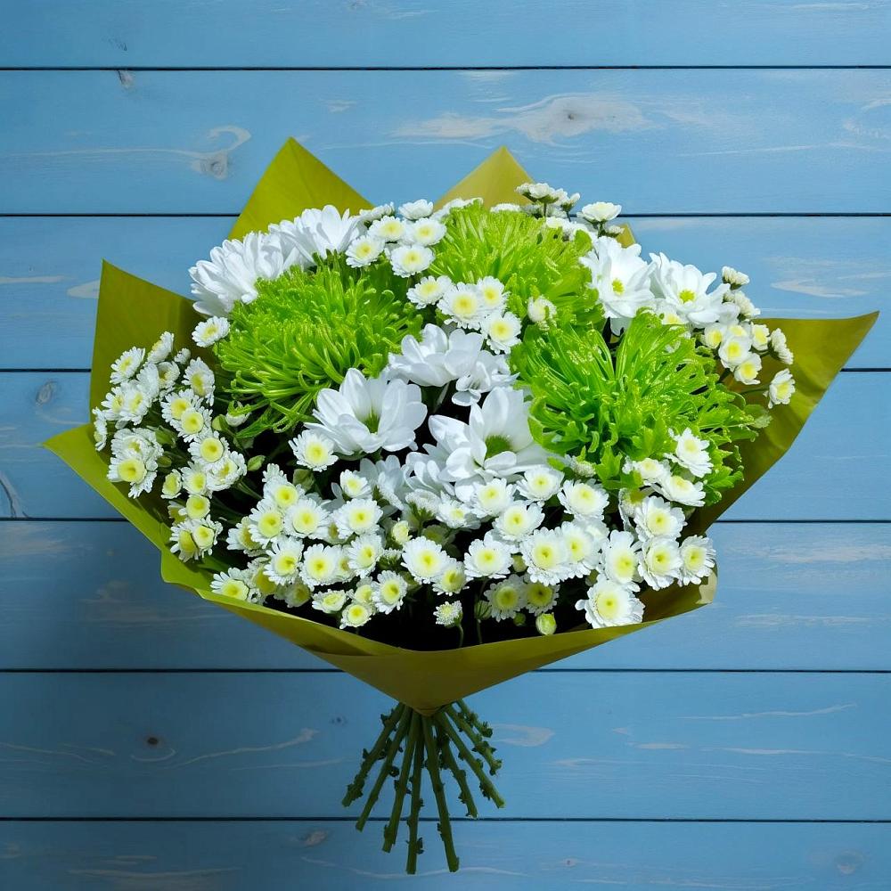 Букет цветов из: Хризантемы в Кенже