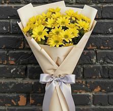 Букет цветов из:  Хризантемы в Кенже