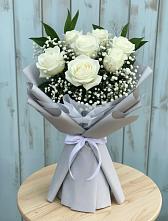 Букет цветов из:  Розы #REPLACE_PRED# Кенже