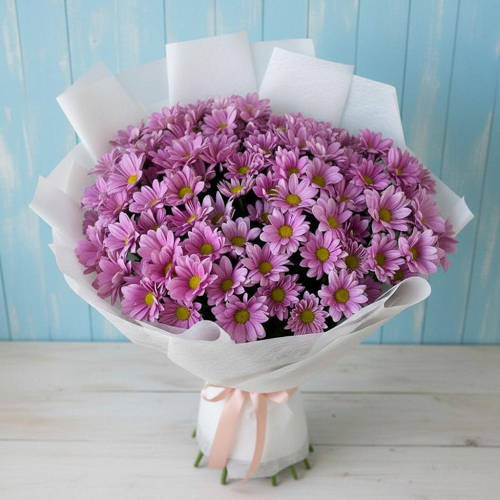 Букет цветов из: Хризантемы в Кенже