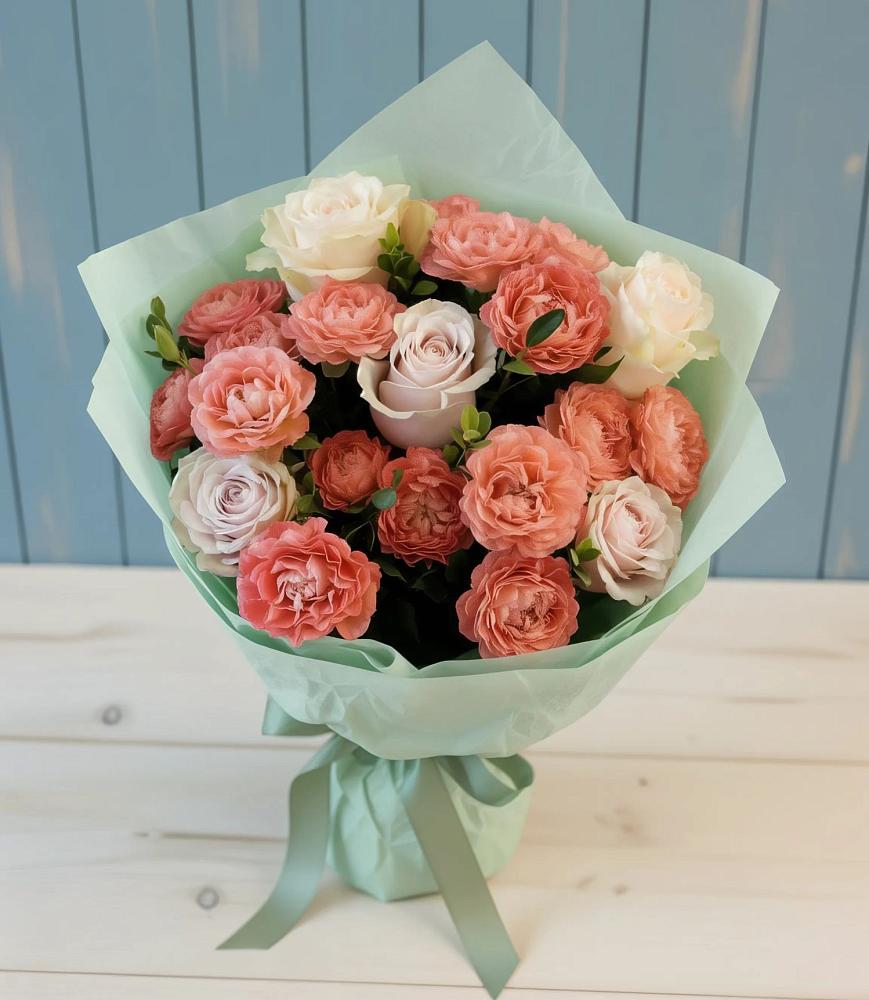 Букет цветов из: Розы в Кенже