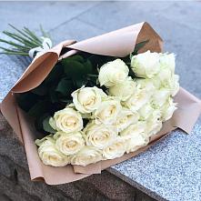 Букет Белые розы Анастасия #REPLACE_PRED# Кенже