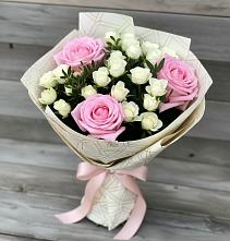 Букет цветов из:  Розы #REPLACE_PRED# Кенже