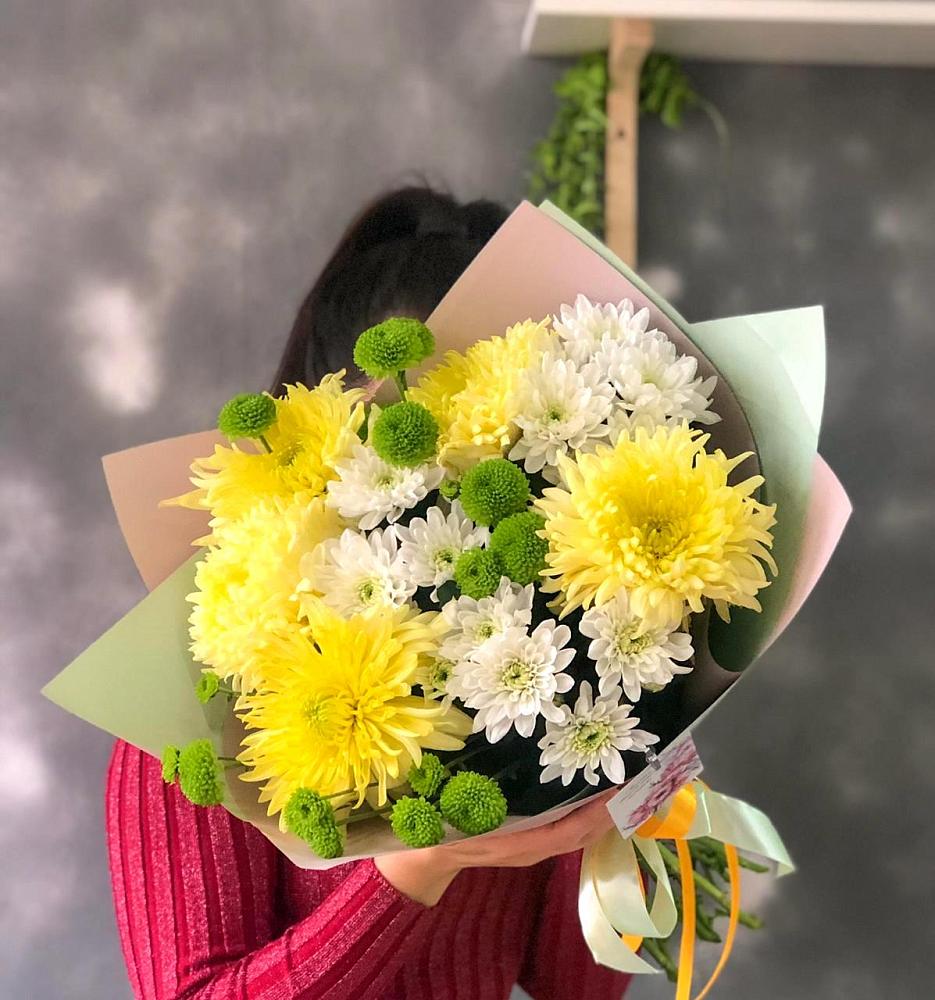 Букет цветов из: Хризантемы в Кенже