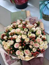 Букет цветов из:  Розы #REPLACE_PRED# Кенже