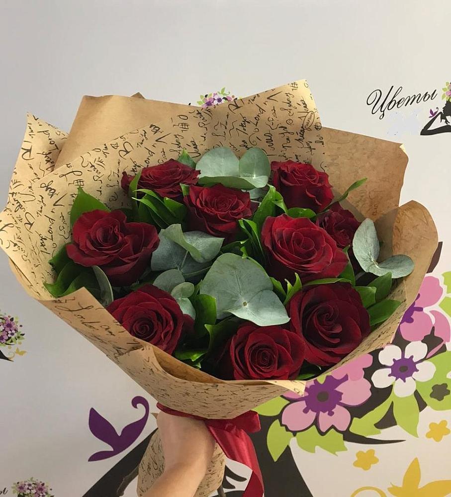 Букет цветов из: Розы в Кенже