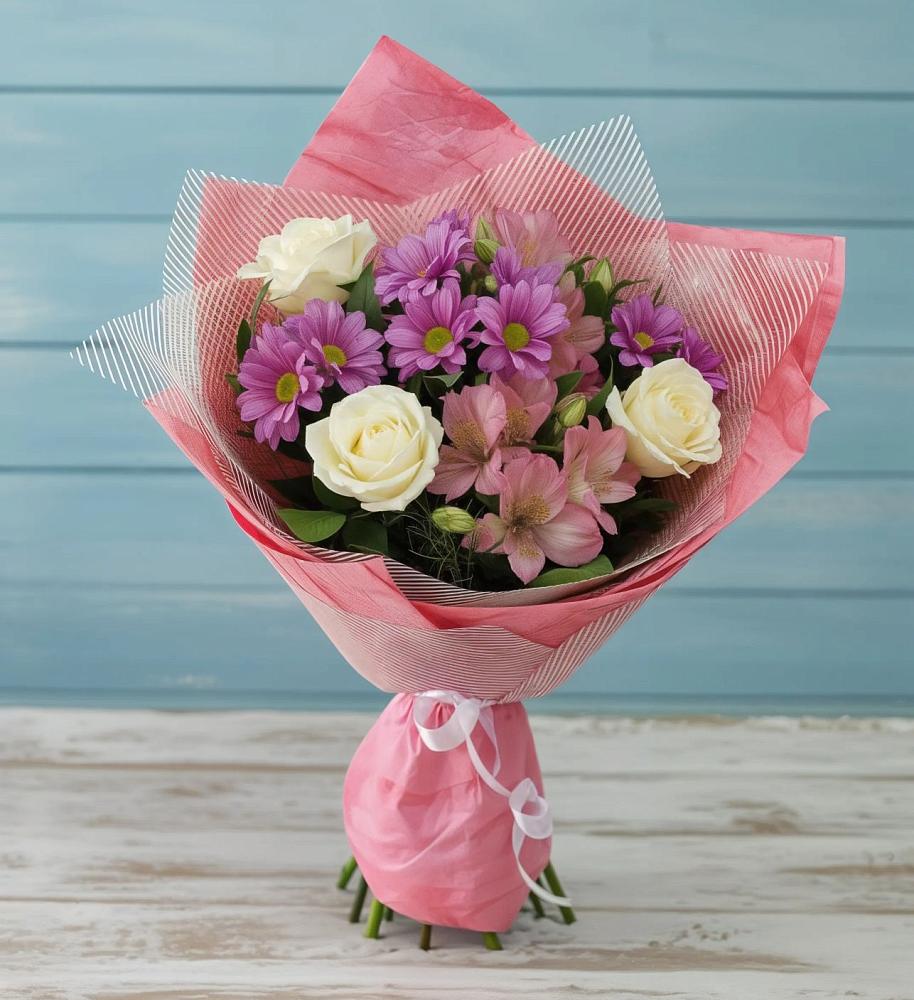 Букет цветов из: Герберы в Кенже