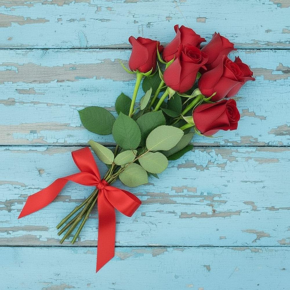 Букет Красные розы в Кенже