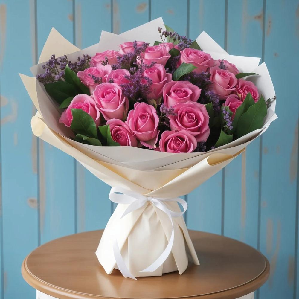 Букет цветов из: Розы в Кенже