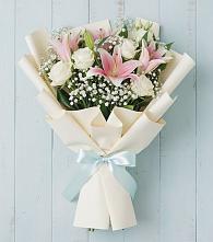Букет цветов из:  Лилии в Кенже
