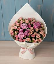 Букет цветов из:  Розы #REPLACE_PRED# Кенже