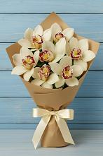 Букет цветов из:  Орхидеи и Розы в Кенже